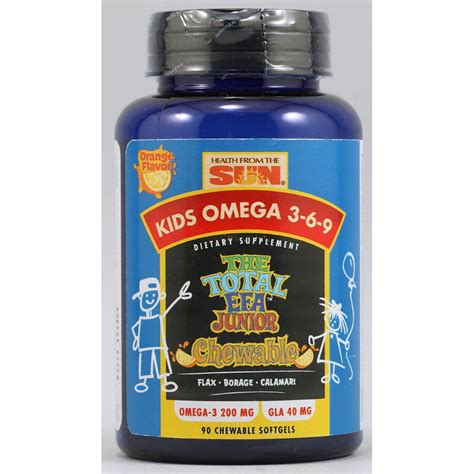 chewable omega 3 for children.